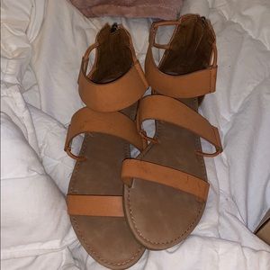 Apricot sandals